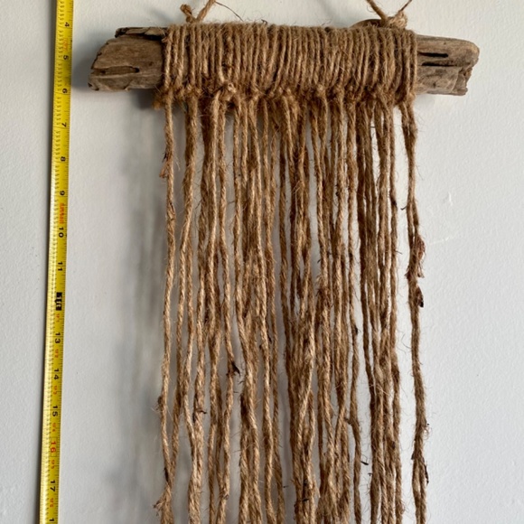 Boho String + Driftwood Wall Decor/Home Accent - Picture 2 of 3
